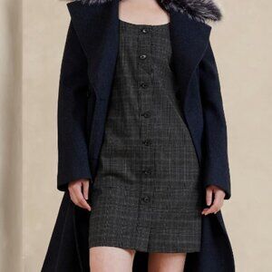 NWT Banana Republic Herringbone Mini Dress Size 14